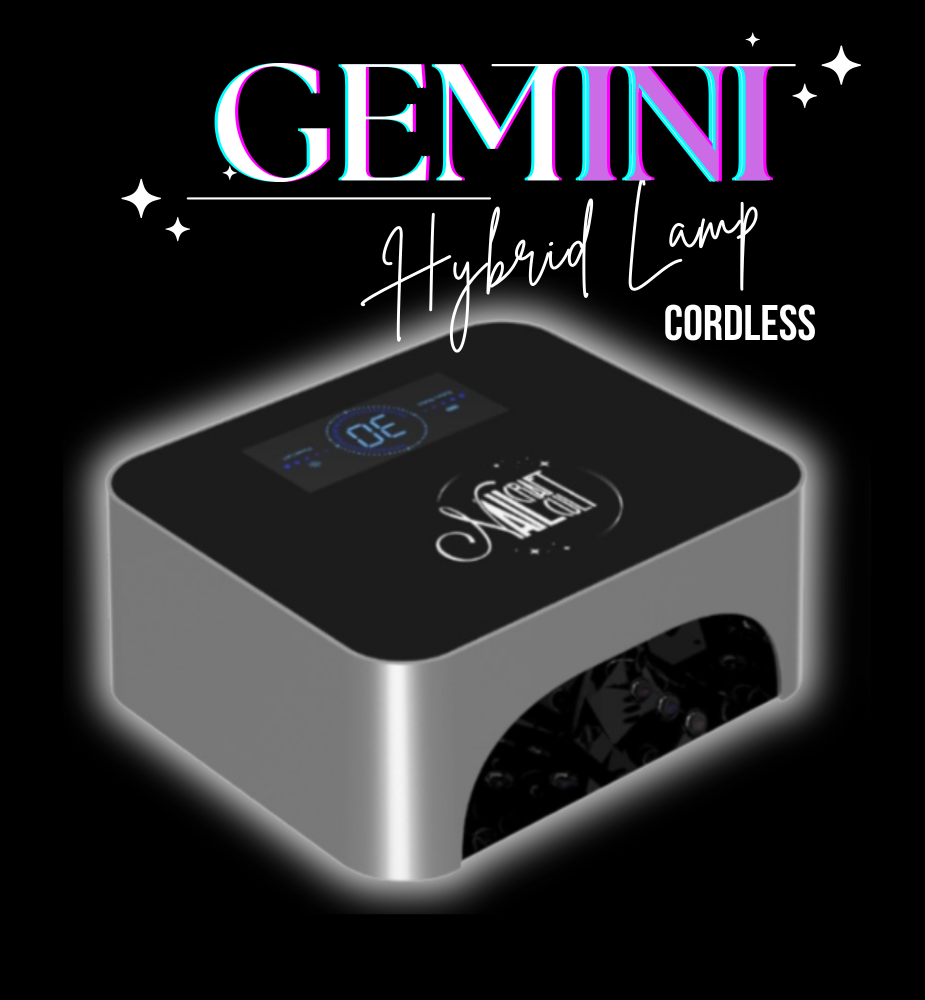 Cordless Gemini LED/UV Hybrid Lamp – Nail Craft Cult Cordless Gemini LED/UV Hybrid Lamp – Nail Craft Cult