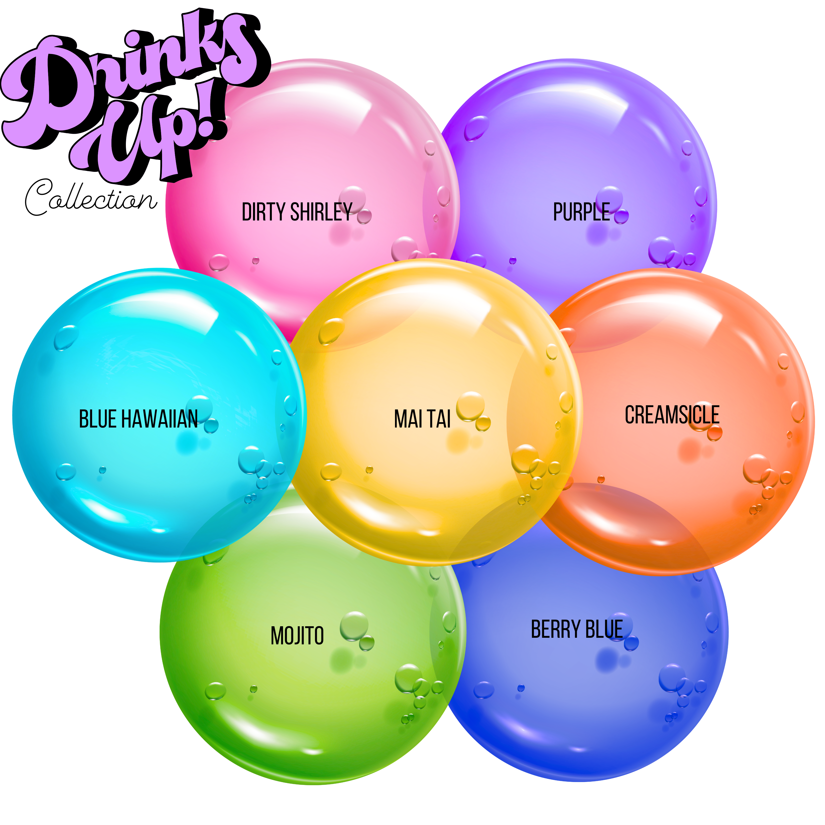 Drinks Up Formation Gel Collection Bundle