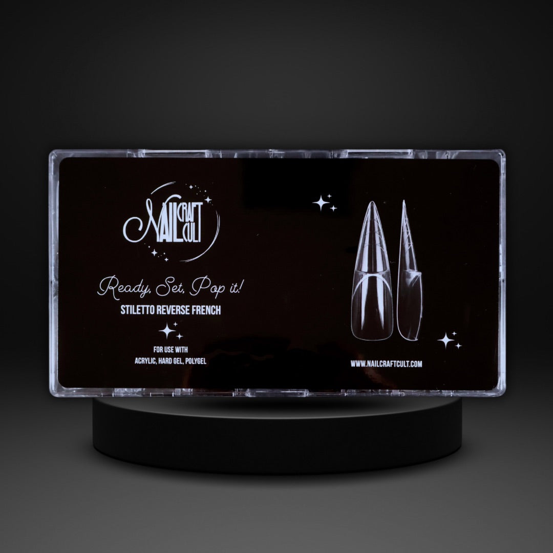 Stiletto Reverse French Dual Forms