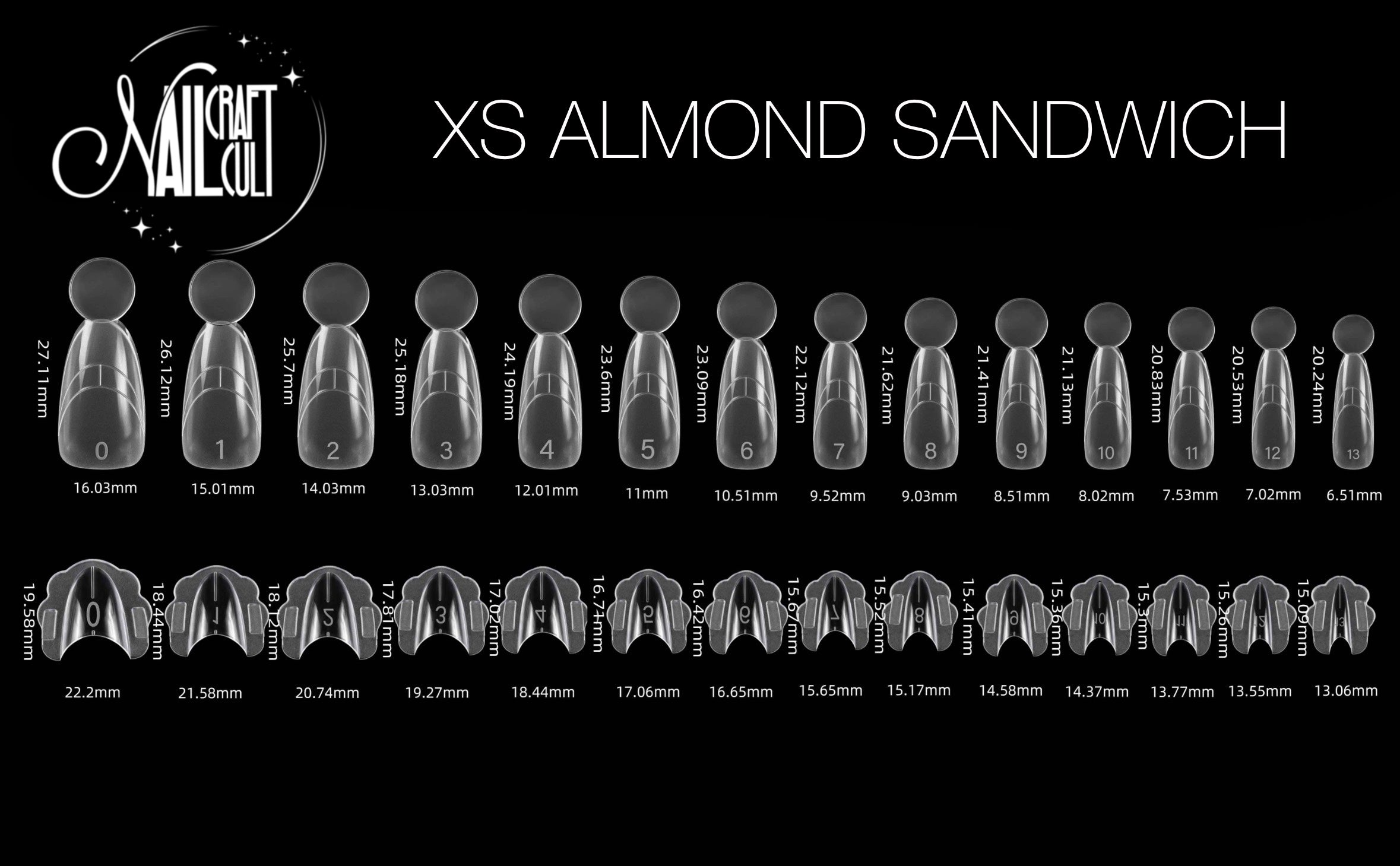 XS Almond Sandwich Dual Forms