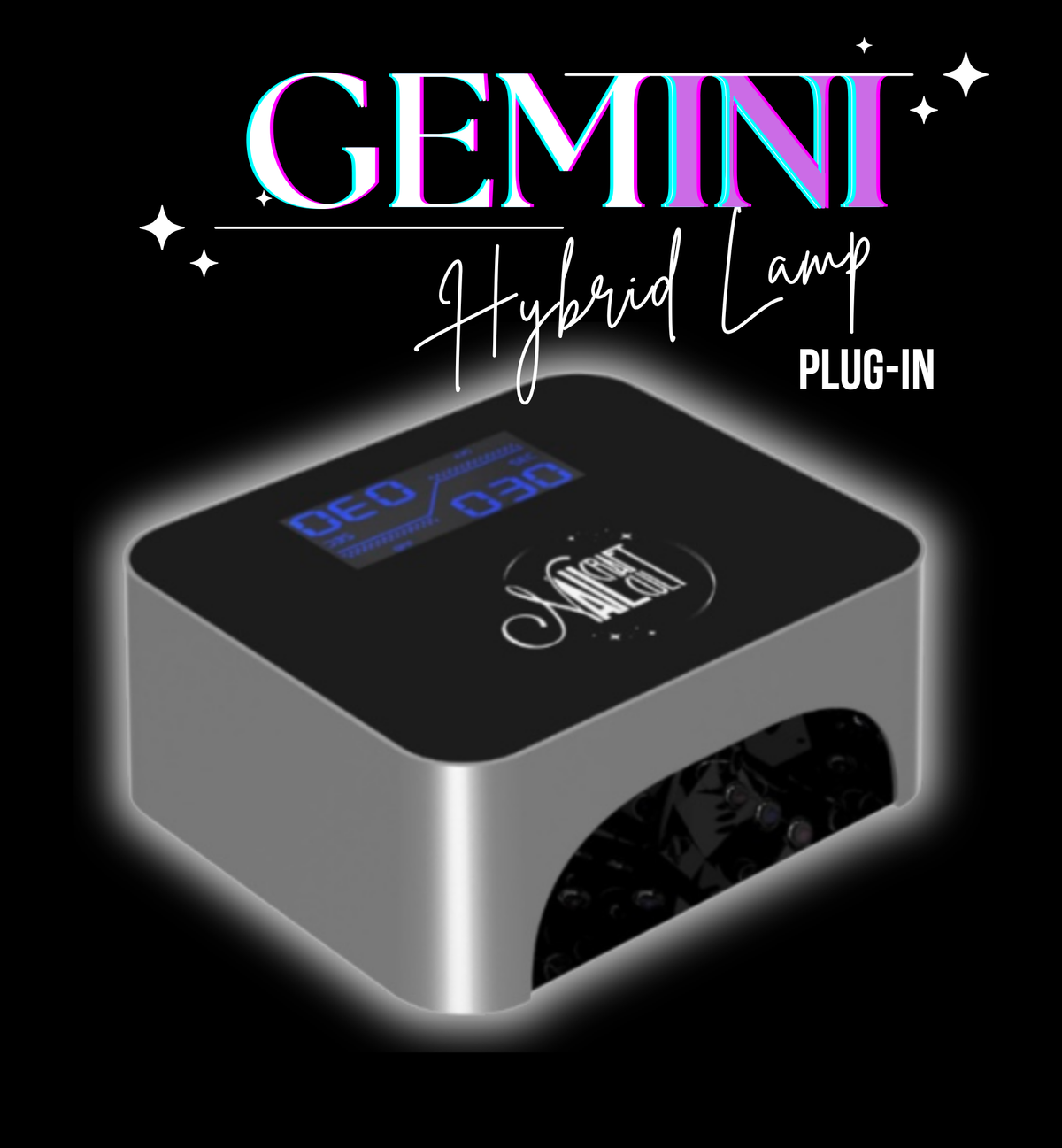 Plug-in Gemini LED/UV Hybrid Lamp – Nail Craft Cult