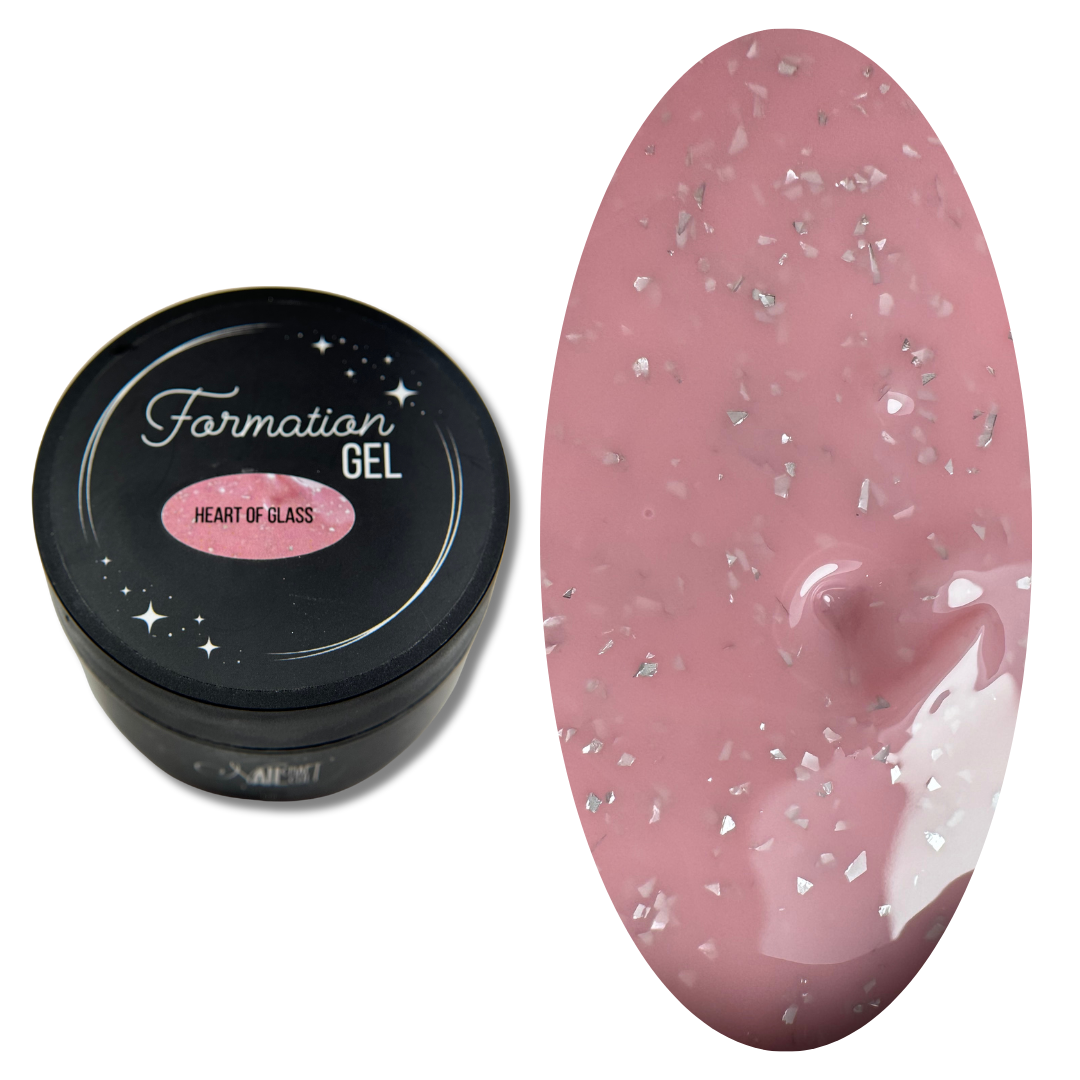 Heart of Glass Formation Gel