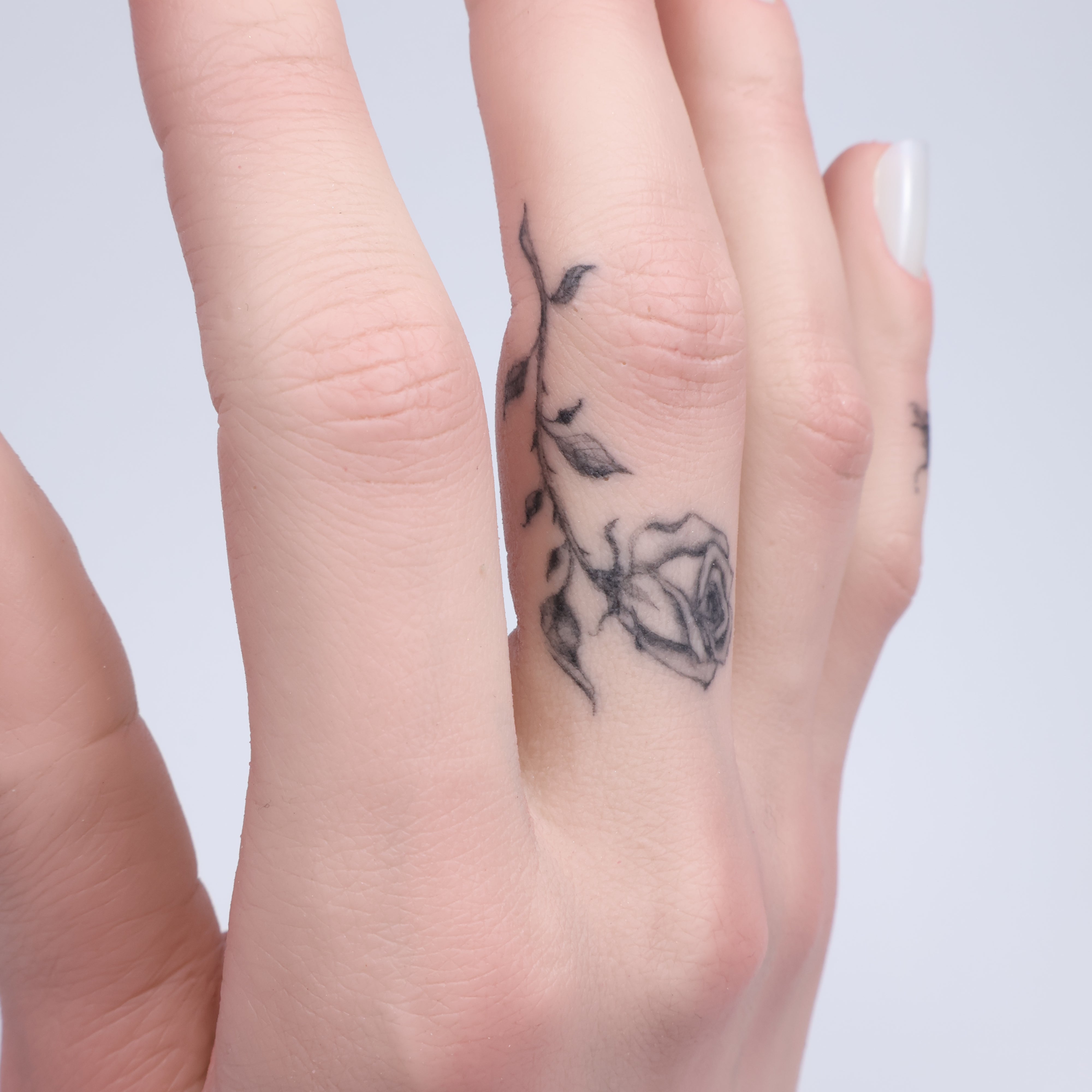 ANAIS Practice LifeLike Full Hand TATTOO "Rose"