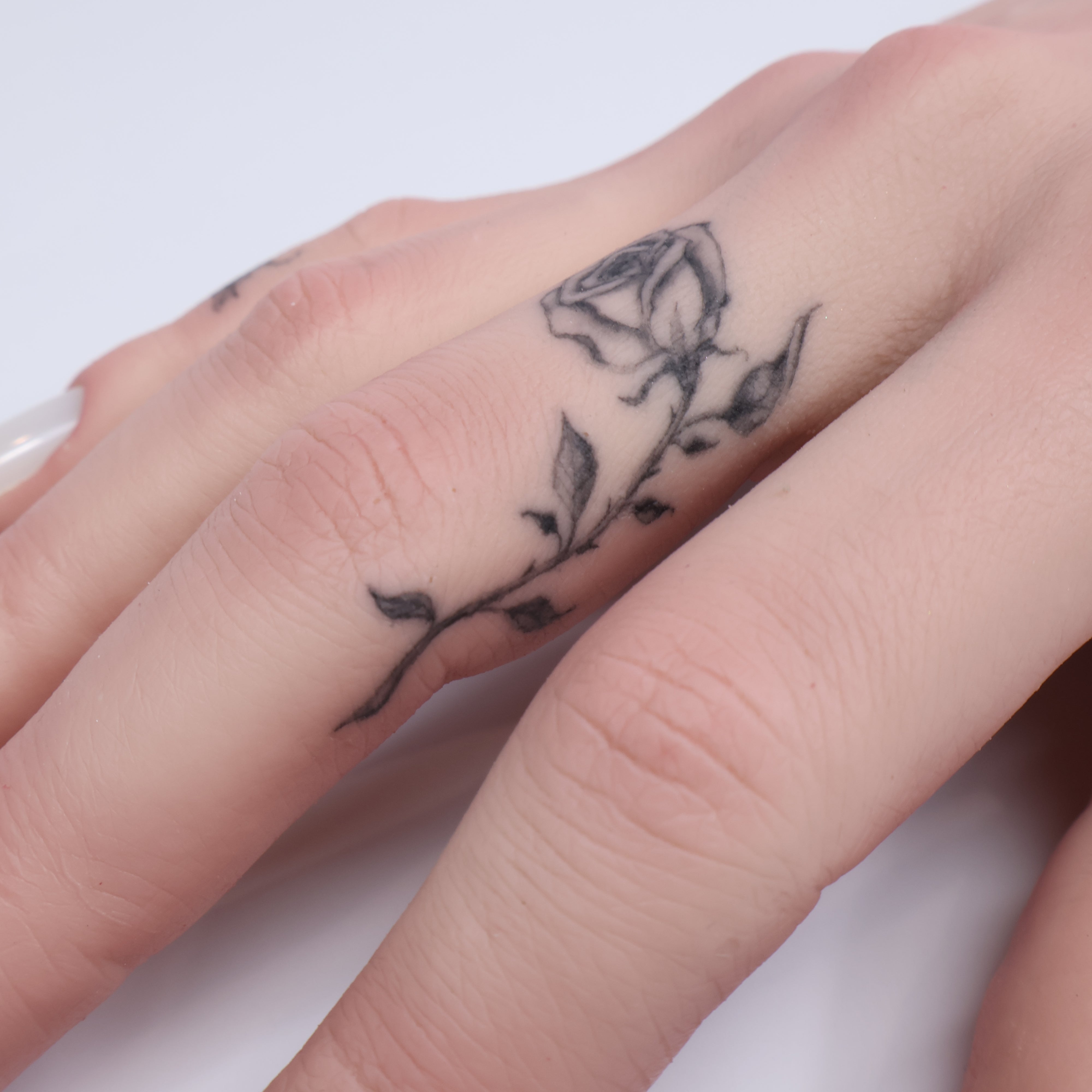 ANAIS Practice LifeLike Full Hand TATTOO "Rose"